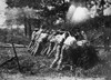 Georgia: Chain Gang, 1892. /Nafrican American Prisoners On A Chain Gang Do Work While A Guard Watches, Near Augusta, Georgia, April 1892. Poster Print by Granger Collection - Item # VARGRC0172011