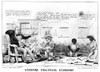 Cartoon: Whigs. /N'Studying Political Economy.' Anti-Whig Cartoon Showing Millard Fillmore, Zachary Taylor. Poster Print by Granger Collection - Item # VARGRC0175803