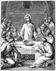 The Last Supper. /Njesus And His Disciples At The Last Supper (John 13). Wood Engraving, American, 1884. Poster Print by Granger Collection - Item # VARGRC0031479