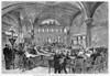 Albany, New York, 1879. /Ninterior Of The Assembly Chamber Of The Then New State Capitol Building. Wood Engraving, 1879. Poster Print by Granger Collection - Item # VARGRC0001564