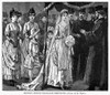 Jewish Wedding, C1892. /N'Modern Jewish Marriage Ceremony.' Wood Engraving, American, C1892. Poster Print by Granger Collection - Item # VARGRC0098291