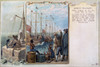 Boston Tea Party, 1773. /Nbostonians Watching Sons Of Liberty Dumping Tea Into The Harbor, 16 December 1773. Lithograph After Daniel Chodowiecki, 1784, From A 19Th Century American Book. Poster Print by Granger Collection - Item # VARGRC0131345