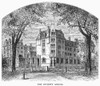 Yale: Divinity School. /Nthe Divinity School At Yale University, New Haven. Wood Engraving, 1876. Poster Print by Granger Collection - Item # VARGRC0092131