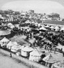 Mecca: Pilgrimage, C1900. /Na Caravan Of Persian Pilgrims On The Way To Mecca, Saudi Arabia. Stereograph, C1900. Poster Print by Granger Collection - Item # VARGRC0116717