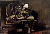 Van Gogh: Weaver, 1884. /Nweaver And Loom. Canvas On Wood, May 1884, By Vincent Van Gogh. Poster Print by Granger Collection - Item # VARGRC0052959