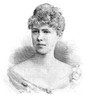 Marie Van Zandt (1858-1919). /Namerican Opera Singer. Wood Engraving, 1891. Poster Print by Granger Collection - Item # VARGRC0050437