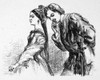 Shakespeare: Taming Of The Shrew. Petruchio Introduces Himself To Katherine In Act Ii, Scene 1 Of William Shakespeare'S 'Taming Of The Shrew.' Engraving, 19Th Century. Poster Print by Granger Collection - Item # VARGRC0052588