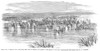 Floods: Ohio, 1860. /Nview Of Marietta And Harmar, Ohio, When The Ohio And Muskingum Rivers Flooded During April 1860. Wood Engraving From A Contemporary Newspaper. Poster Print by Granger Collection - Item # VARGRC0041214
