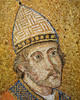 Pope Gregory Ix (C1170-1241). /Nmosaic Head From The Old Basilica Of St. Peter. Poster Print by Granger Collection - Item # VARGRC0046005