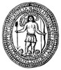 Massachusetts Bay Colony/Nseal, 1628. Poster Print by Granger Collection - Item # VARGRC0068511