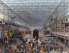 Crystal Palace, 1851. /Nlooking West Within The Nave Of The Crystal Palace For The Grand International Exhibition Of 1851 In Hyde Park, London. Contemporary Color Engraving. Poster Print by Granger Collection - Item # VARGRC0008274