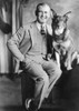 Rin-Tin-Tin (1916-1932). /Namerican Canine Actor. With His Owner, Lee Duncan. Poster Print by Granger Collection - Item # VARGRC0068215
