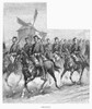 Russian Dragoons. /Nrussian Dragoons. Wood Engraving, 1890, After Thure De Thulstrup. Poster Print by Granger Collection - Item # VARGRC0095371 Russian Dragoons. /Nrussian Dragoons. Wood Engraving, 1890, After Thure De Thulstrup. Poster Print by Granger Collection - Item # VARGRC0095371