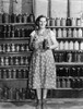 Colorado: Housewife, 1939. /Nmrs. Alfred Peterson, Wife Of Tenant Purchaser Borrower, With Jars Of Preserved Food In Mesa County, Colorado. Photograph By Arthur Rothstein, 1939. Poster Print by Granger Collection - Item # VARGRC0323301