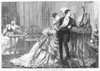 Competition For A Man./Nscene From A Production Of The Play 'Lady Flora' At The Court Theatre In London. Wood Engraving From An English Newspaper, 1875. Poster Print by Granger Collection - Item # VARGRC0096666