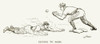 Baseball Players, 1889. /Nsliding To Base. Wood Engraving, American, 1889. Poster Print by Granger Collection - Item # VARGRC0216960