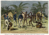 Hms Challenger, 1872-76. /Nofficers Of The British Survey Ship Hms Challenger Bartering With Natives Of The Admiralty Islands During The Voyage Of 1872-76. Wood Engraving, Late 19Th Century. Poster Print by Granger Collection - Item # VARGRC0041764