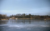 Ice Skating, C1940. /Npeople Ice Skating On A Lake In The Vicinity Of Brockton, Massachusetts. Photographed By Jack Delano, C1940. Poster Print by Granger Collection - Item # VARGRC0118652