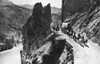 Canada: Cariboo Road, 1868. /Na Wagon Train Traveling Along The Cariboo Road Through Great Bluff In British Columbia, Canada. A Newly Completed Telegraph Line Is Above Them. Photograph, 1868. Poster Print by Granger Collection - Item # VARGRC0174665