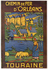 Railroad Poster, 1920. /N'Chemin De Fer D'Orleans - Touraine.' Poster Print by Granger Collection - Item # VARGRC0526635