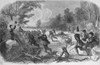 Battle Of Rich Mountain. /Nunion Troops Charging During The Battle Of Rich Mountain, West Virginia, On 11 July 1861 During The American Civil War. Engraving By William John Hennessy, 1861. Poster Print by Granger Collection - Item # VARGRC0259168