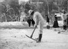 New York: Snow Storm, 1908. /Na Street Cleaner Clearing Snow After A Storm In New York City. Photograph, 1908. Poster Print by Granger Collection - Item # VARGRC0325553