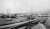 Haiti: Port-Au-Prince. /Nrailroad Tracks On The Pier Of Port-Au-Prince, Haiti. Photograph, C1909-1920. Poster Print by Granger Collection - Item # VARGRC0130737