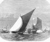 England: Sailing Race, 1870. /Nsailing-Barge Race On The Thames: Rounding At The Nore. Wood Engraving, English, 1870. Poster Print by Granger Collection - Item # VARGRC0099824