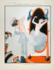 French Magazine Cover. /N"Cooling Off After The Ball": Color Lithograph, 1921. Poster Print by Granger Collection - Item # VARGRC0007286
