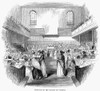 Quaker Meeting, 1843. /Namerican Wood Engraving, 1843. Poster Print by Granger Collection - Item # VARGRC0014455