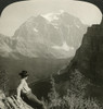 Canada: Rocky Mountains. /Nview Of Paradise Valley And Mount Temple From The Saddleback In The Rocky Mountains, Alberta, Canada. Stereograph, C1908. Poster Print by Granger Collection - Item # VARGRC0350193