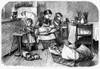 Mother And Children, 1873. /Nwood Engraving, American, 1873. Poster Print by Granger Collection - Item # VARGRC0093441