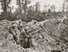 World War I: Trench. /Nallied Troops In A Hastily Dug Trench During World War I. Photograph, 1914-1918. Poster Print by Granger Collection - Item # VARGRC0407894