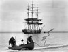Silent Film Still: Ships. Poster Print by Granger Collection