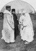 World War I: Nuns, 1915. /Nhungarian Nuns Traveling With A Hospital Train, Talking To Soldiers In Russian Poland During World War I. Photograph, 1915. Poster Print by Granger Collection - Item # VARGRC0370842