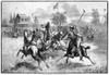Polo, 1882. /Na Game Between Two New York Clubs. Wood Engraving From An American Newspaper Of 1882. Poster Print by Granger Collection - Item # VARGRC0087212