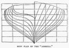 Yacht: America, 1882. /Nbody Plan For The Yacht 'America.' Line Engraving, American, 1882. Poster Print by Granger Collection - Item # VARGRC0097999
