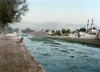 Damascus: Barada River. /Nthe Barada River Flowing Through Damascus, Syria. Photochrome, C1895. Poster Print by Granger Collection - Item # VARGRC0130770