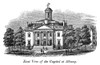 Albany: Capitol, 1841./Neast View Of The State Capitol. Wood Engraving, 1841. Poster Print by Granger Collection - Item # VARGRC0063740