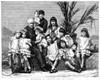 Ferdinand De Lesseps /N(1805-1894). Vicomte Ferdinand Marie De Lesseps. French Diplomat And Promoter Of The Suez And Panama Canals. Lesseps And His Family. Engraving, English, 1887. Poster Print by Granger Collection - Item # VARGRC0354507