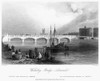 Ireland: Limerick, C1840. /Nview Of Wellesley Bridge On The River Shannon, Limerick, Ireland. Steel Engraving, English, C1840, After William Henry Bartlett. Poster Print by Granger Collection - Item # VARGRC0095288