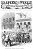 Atlantic Cable Parade, 1858. /N'The Atlantic Cable Celebration - The Niagaras In Broadway.' Engraving From 'Harper'S Weekly,' 11 September 1858. Poster Print by Granger Collection - Item # VARGRC0267034