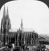 Cologne Cathedral, C1900. /Nstereograph View Of The German Cathedral, C1900. Poster Print by Granger Collection - Item # VARGRC0016994