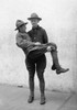 Boy Scouts, 1912. /Ntwo Boy Scouts Demonstrating First Aid Carrying Techniques. Photograph, 1912. Poster Print by Granger Collection - Item # VARGRC0322629