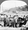 China: Hong Kong, C1926. /Na Typical Fishing Family Standing On The Shore Next To Their Boat In Shankiwan, Hong Kong, China. Stereograph, C1926. Poster Print by Granger Collection - Item # VARGRC0116739