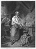 Neagle: Blacksmith, 1829. /N'Pat Lyon At The Forge.' Steel Engraving, 1829, After The Painting By John Neagle. Poster Print by Granger Collection - Item # VARGRC0090847