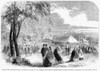 England: Country Fair. /Nwood Engraving, English, 1862. Poster Print by Granger Collection - Item # VARGRC0078122