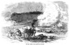 Railroad Accident, 1853. /Naccident On The Pennsylvania Railroad, Mifflin County, Pennsylvania. Wood Engraving From A Newspaper Of 1853. Poster Print by Granger Collection - Item # VARGRC0057775