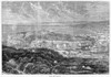 Nice, France, 1863. /Nnice Seen From Cimiez. The 'Chateau' Is Center Between The Harbor, Left, And La Baie Des Anges. Wood Engraving, English, 1863. Poster Print by Granger Collection - Item # VARGRC0078101