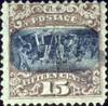 U.S. Postage Stamp, 1869. /N15 Cent Postage Stamp With Inverted Center Of "Landing Of Columbus." Poster Print by Granger Collection - Item # VARGRC0061077